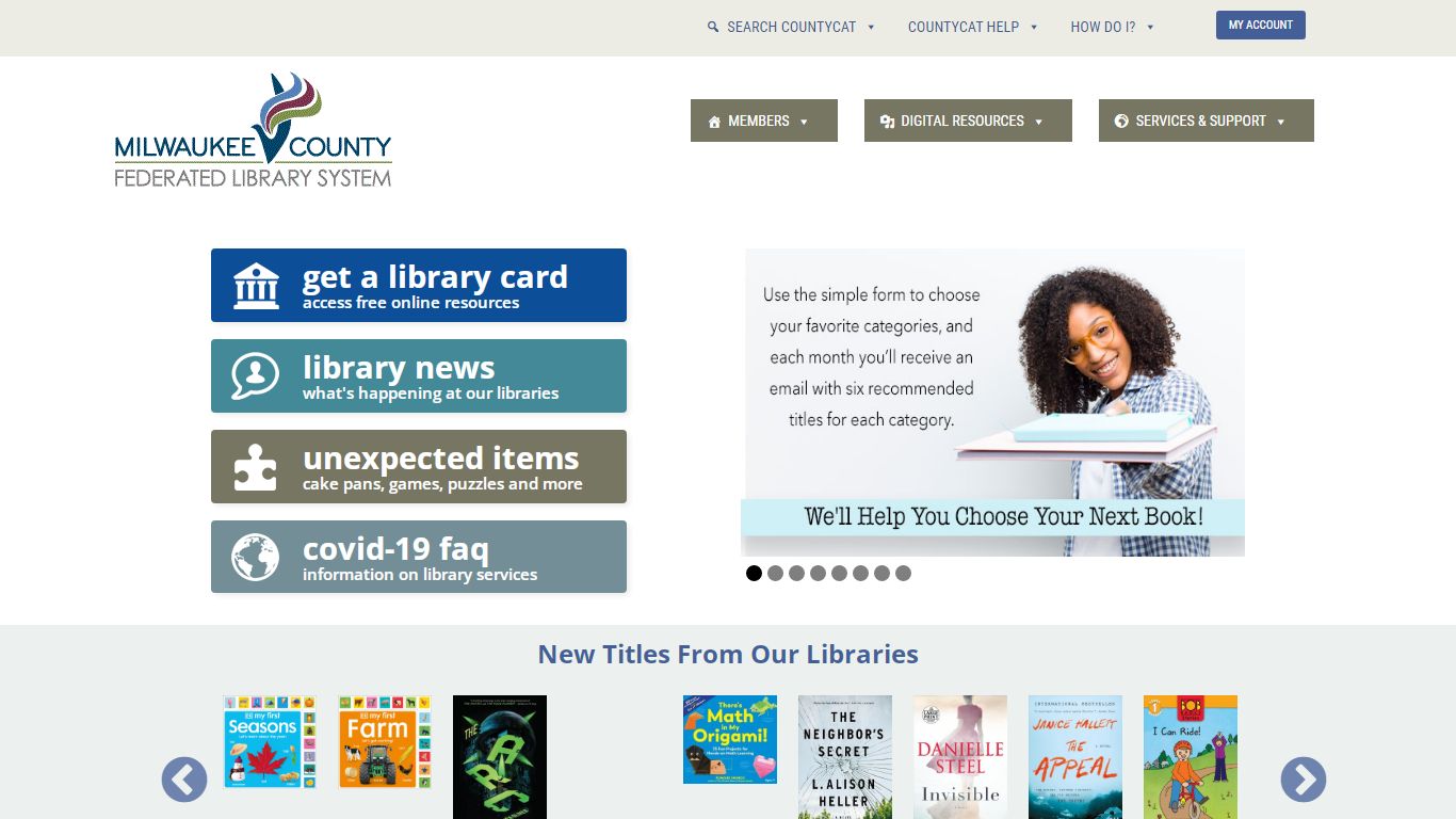 Milwaukee County Federated Library System - Serving the public ...